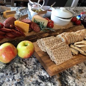 Reclaimed Red Oak cheese board